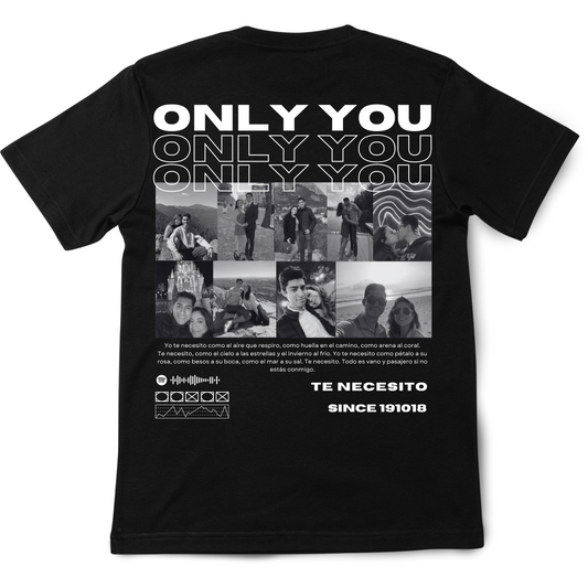 ONLY YOU V2 - SPOTIFY PERSONALIZADA